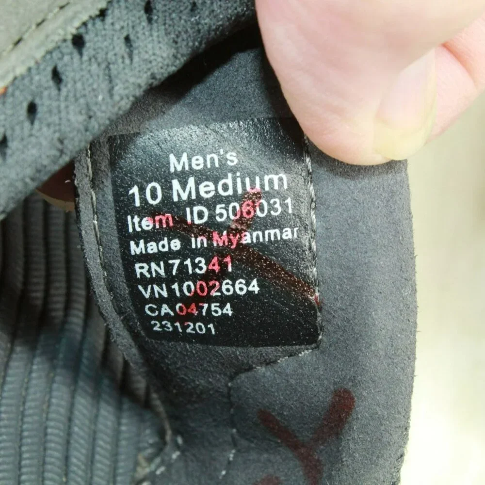 LL Bean Swift River Multicolor Leather Flip Flop Sports Sandals Size 10 M - Picture 8 of 9